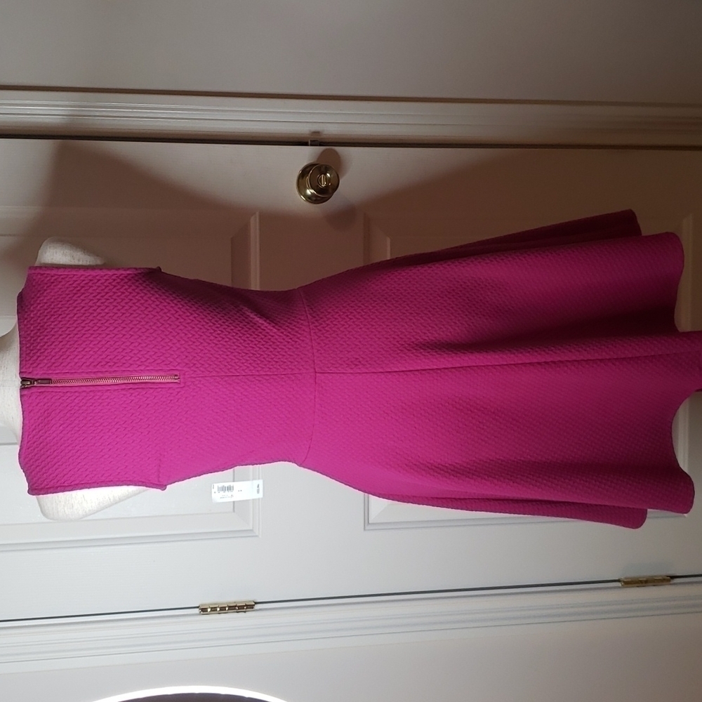 OLD navy sleeveless fuchsia dress size S NWT - Picture 8 of 16